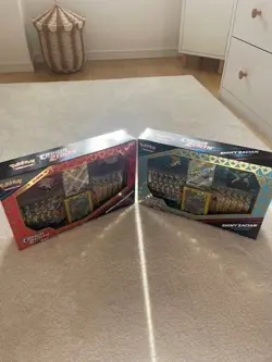 Pokemon Crown Zenith Shiny Zacian & Zamazenta Premium Figure Collection Sealed - Image 3