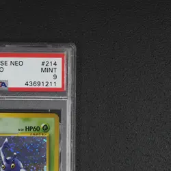 PSA 9 - Skaraborn - Heracross Pokemon Karte TCG Neo Genesis No. 214 /N48 - Image 4