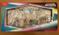 Pokemon TCG SV Prismatic Evolutions Lucario EX & Tyranitar EX Premium Collection - Image 1