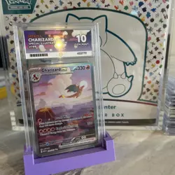 Pokemon TCG Charizard EX 199/165 SIR Scarlet & Violet 151 ACE 10 GEM MINT - Image 1