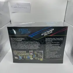 Crown Zenith Pokemon Center Elite Trainer Box Plus ETB - New and Sealed - Image 3