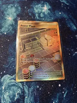 [NM] Power Plant Secret Gold 269/236 Cosmic Eclipse Holo Sun & Moon Pokemon - Image 1