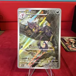 Pokemon TCG White Flare Liepard 137/086 Illustration Rare Pack Fresh English - Image 1