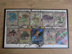 Pokemon Japanese full art ex SR Bundle x10 (nm) - Image 1