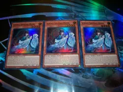 3x Ichiki Sayori-Hime 1st Edition Super Rare DOOD-EN030 Yu-Gi-Oh! - Image 1