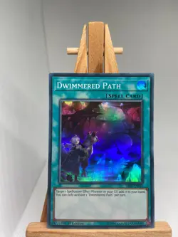 Dwimmered Path - Super Rare 1st Edition SR08-EN041 - NM - YuGiOh - Image 1