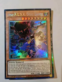 Yu-Gi-Oh Noh-P.U.N.K. Ogre Dance Collectors Rare GRCR-EN006 - Image 1