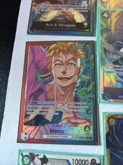 One Piece Card Game - Ace & Newgate/marco Alt Art Full Double Decks Tourny Rdy - Image 3