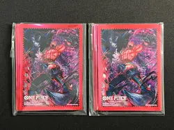 5 packs 100Sleeves Charlotte Katakuri Japanese One Piece Card Game Promo ZY52 - Image 2