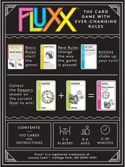 Looney Labs Fluxx 5.0 Card Game Fun, Fast-Paced, Ever-Changing Rules,... - Image 2