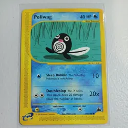 Poliwag 87/144 Skyridge Regular Common NM Pokemon Card VGC Rare Vintage - Image 1