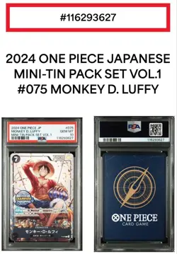 PSA 10 Monkey D. Luffy P-075 One Piece Card SE Asian Championship 2023 Japanese - Image 3
