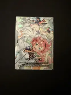Gundam Card Game Suletta And Miorine EXRP-003 EX Resource Card Bandai Card Fest - Image 1