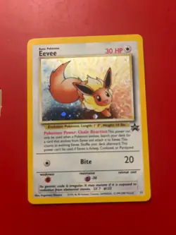Eevee # 11 WOTC Black Star Promo HOLO Pokemon Card possible MINT 10 - Image 1