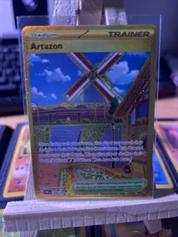 Pokemon TCG Artazon Hyper Rare Holo Card 229/197 Obsidian Flames - Image 1