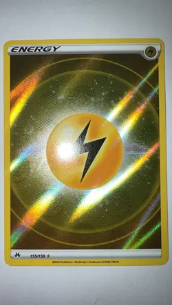 Electric Energy Card 155/159 (Textured) - Crown Zenith Textured Holo (NM+) - Image 1
