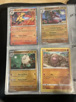 Pokemon Card Collection Binder with 160 Pokemon Cards included SHIPS FREE - Image 3