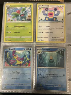 Pokemon Card Collection Binder with 160 Pokemon Cards included SHIPS FREE - Image 5