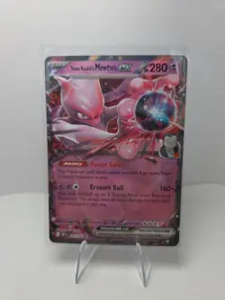 Pokemon TCG Team Rockets Mewtwo EX Double Rare Card 081/182 Destined Rivals NM - Image 1