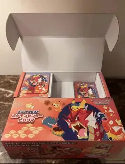 Hiroshima Pokemon Center Box With Sleeves And Deck Box *No Promo Card* - Image 1