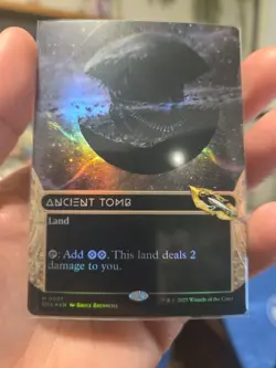 Ancient Tomb (0001) - Borderless Stellar Sights FOIL - Edge of Eternities MTG - Image 1