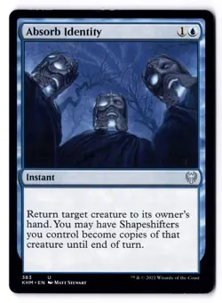 Absorb Identity LP* Kaldheim ENGLISH 383 mtg -UnltdCards - Image 1