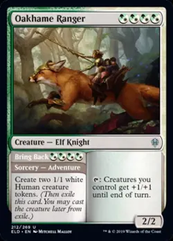 Oakhame Ranger - Near Mint MTG Throne of Eldraine - Image 1