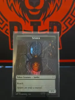 Treasure | Spider Double Sided Token [Marvel's Spider-Man] MTG - Image 1