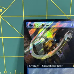 MTG Doctor Who Flesh Duplicate 950 Surge Foil Rare Extended Magic the Gathering - Image 3