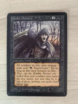Mtg Zombie Master Beta Sp/nm - Image 1