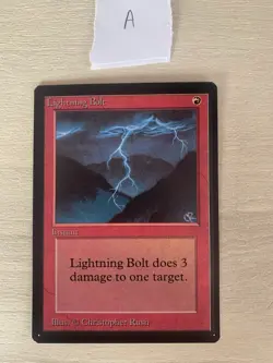 Mtg Lightning Bolt Beta Nm - Image 1