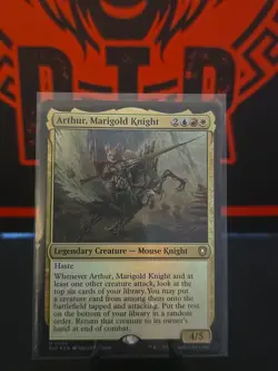 Arthur, Marigold Knight MTG BLC 0005 Mythic NM Foil - Image 1