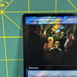 MTG Doctor Who Nanogene Conversion Extended Art Surge Foil Never Played Magic - Image 3