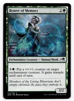 Bearer of Memory - NM MTG NEO - Kamigawa: Neon Dynasty 174/302 - Image 1