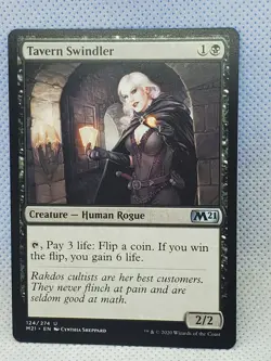 Tavern Swindler Core Set 2021 Regular Most mix match Buy 1- free mtg F110 - Image 1