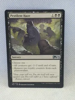 Pestilent Haze Core Set 2021 Regular Most mix match Buy 1- free mtg F109 - Image 1