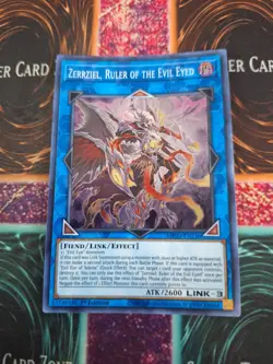 Yugioh Zerrziel, Ruler of the Evil Eyed MP20-EN236 Super Rare 1st Edition NM - Image 1