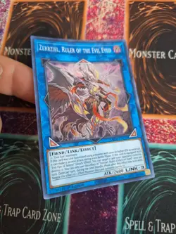Yugioh Zerrziel, Ruler of the Evil Eyed MP20-EN236 Super Rare 1st Edition NM - Image 2