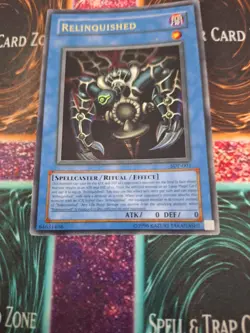 Yugioh Relinquished SDP-001 Ultra Rare Unlimited Moderately Played - Image 3