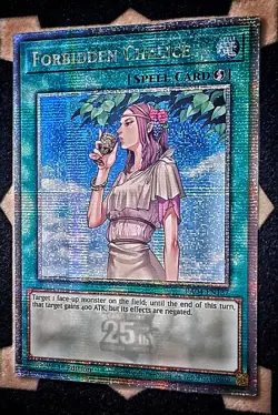 Forbidden Chalice RA04-EN137 Quarter Century Rare 1st Edition Yugioh - Image 1