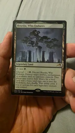 Boseiju Who Endures Kamigawa: Neon Dynasty Magic: The Gathering Card - Image 1