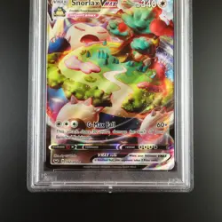 PSA 10 Snorlax Vmax 142/202 Pokemon Sword and Shield Base Holo Graded Card - Image 3