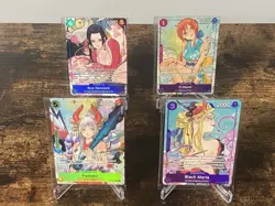 One Piece Illustration Box Vol. 1 & 2 Promo Set 4 Sealed cards - Image 2