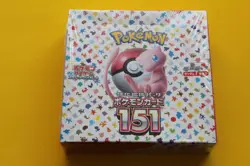 POKEMON CARD SCARLET & VIOLET BOOSTER BOX 151 sv2a JAPANESE SEALED BOX - Image 1