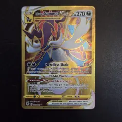 Pokemon Card - Hisuian Samurott VSTAR Gold Secret 209/189 Astral Radiance M/NM - Image 1