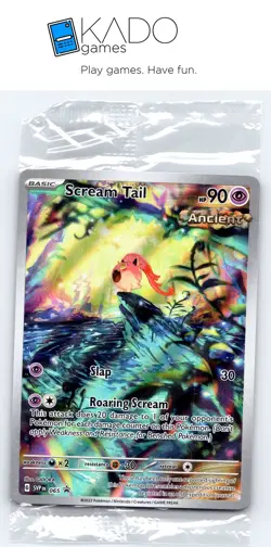 SV: Scarlet & Violet Promo Cards #065 Scream Tail SEALED - Image 1