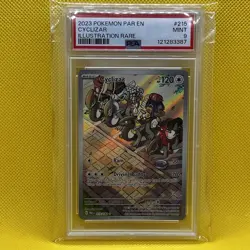 Cyclizar 215/131 illustration Rare Paradox Rift Graded PSA 9 Pokemon Card NM - Image 3