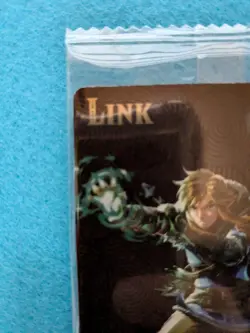 Link The Legend of Zelda Tears of the Kingdom Nintendo Wafer Card No.02 Bandai - Image 3