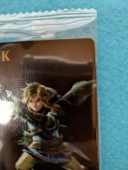 Link The Legend of Zelda Tears of the Kingdom Nintendo Wafer Card No.02 Bandai - Image 4