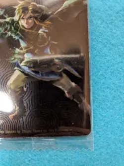 Link The Legend of Zelda Tears of the Kingdom Nintendo Wafer Card No.02 Bandai - Image 5